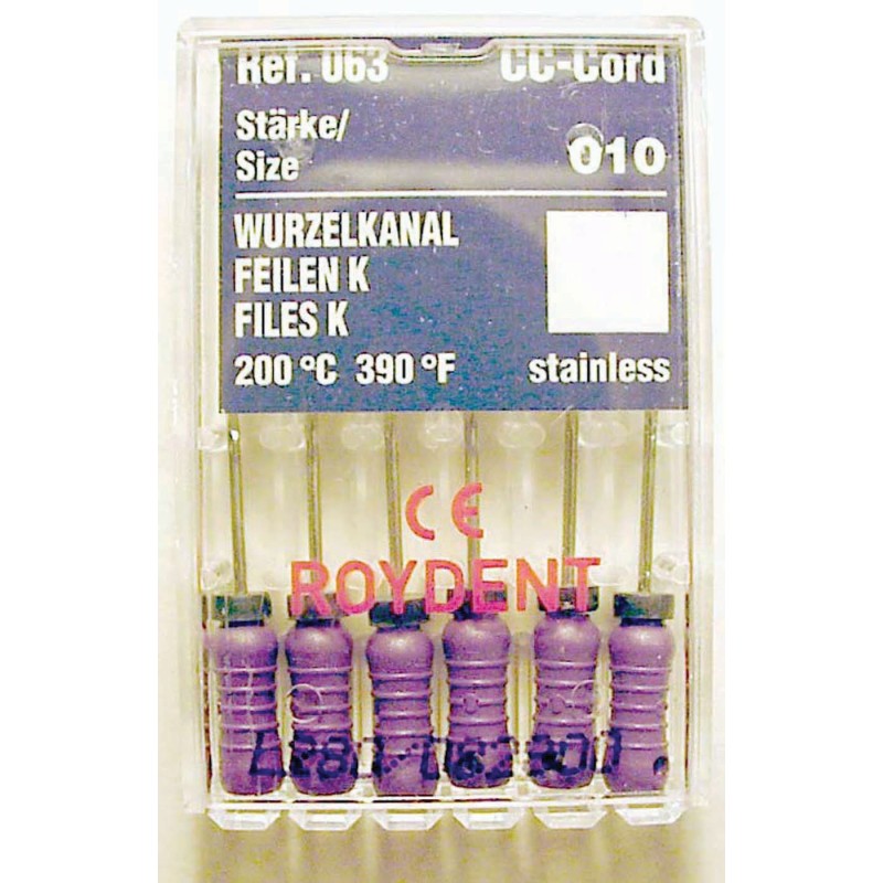 K-Files (21 mm) #10 (6 pk.)