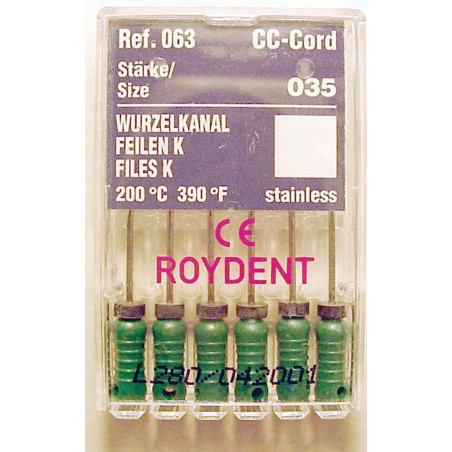 K-Files (21 mm) #35 (6 pk.)