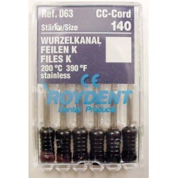 K-Files (21 mm) #140 (6 pk.)