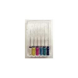 K-Files assorted (21 mm)(15-40, 1 ea.) (6 pk.)