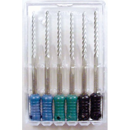 K-Files assorted (21 mm)(120-140, 2 ea.) (6 pk.)