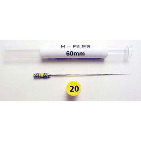 H-Files (60mm) #20 (1ea.)