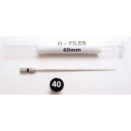 H-Files (60mm) #40 (1ea.)