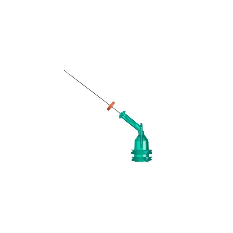 Orange micro needle tips, 31ga (20/pk)