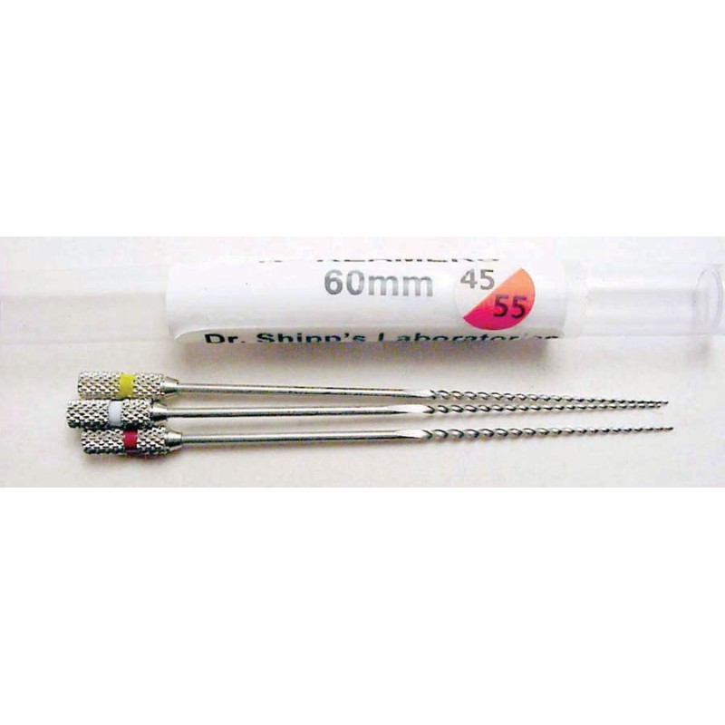 K-Reamers (60mm) assorted (#45, 50, 55) (3/pk.)