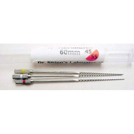 K-Reamers (60mm) assorted (#45, 50, 55) (3/pk.)