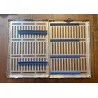 Cassette Slimline Accessory Box Measures 7 1/8” x 5 1/2” x 1 3/8