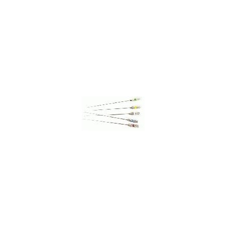 Barbed broaches (47mm) Set of 5 assorted #1 - 5