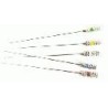Barbed broaches (47mm) Set of 5 assorted #1 - 5