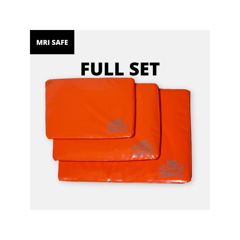ConRad MRI Safe Thermal Blanket Set of 3