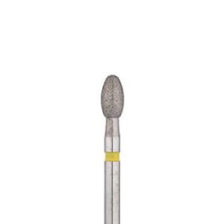 Burs FG finishing dia. #133F-010  Flame (1ea.)