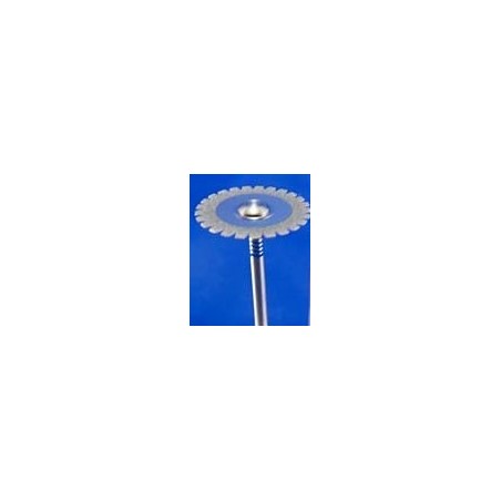 Diamond disc serrated