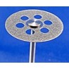 Diamond disc flexible, perforated