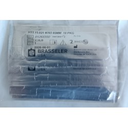 Rodent bur 65mm cross cut tapered fissure #703 (10/pk) sterile