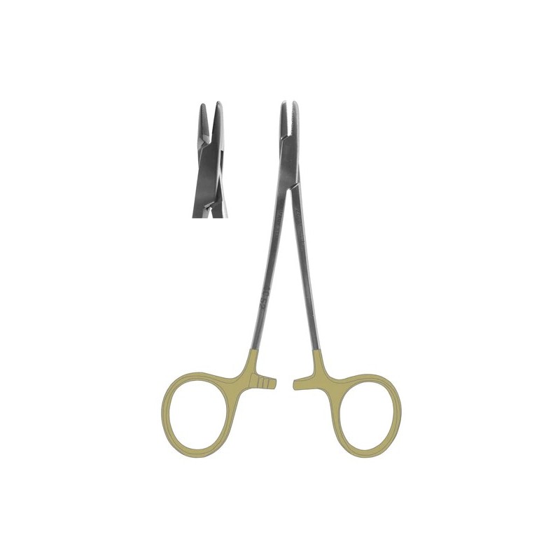 Olsen-Hegar needle holder 5 1/2 in. (S)