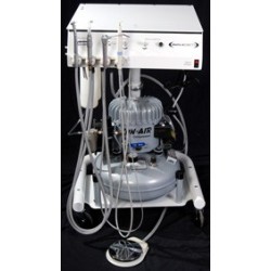 High-Speed Veterinary Dental Cart w/Fiberoptics